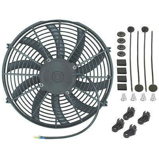 10" INCH ELECTRIC FAN AUTO A/C RADIATOR COOLING HIGH PERFORMANCE CFM CAR TRUCK 
